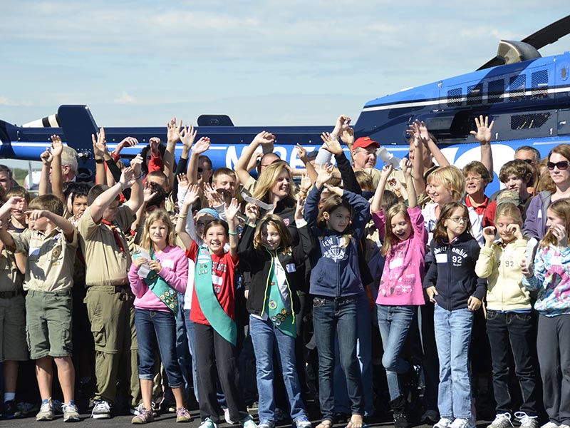 Girl Scouts Learn to Fly - Youth Aviation Adventure