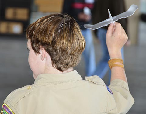 Boy Flying Plane - Youth Aviation Adventure