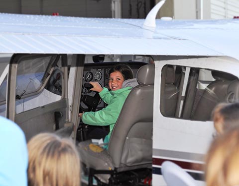 Teaching Girls about Aviation - Youth Aviation Adventure